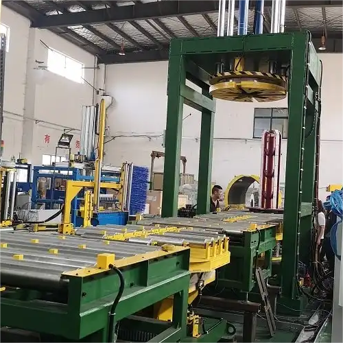 automatic coil packing line & Steel tube packing line