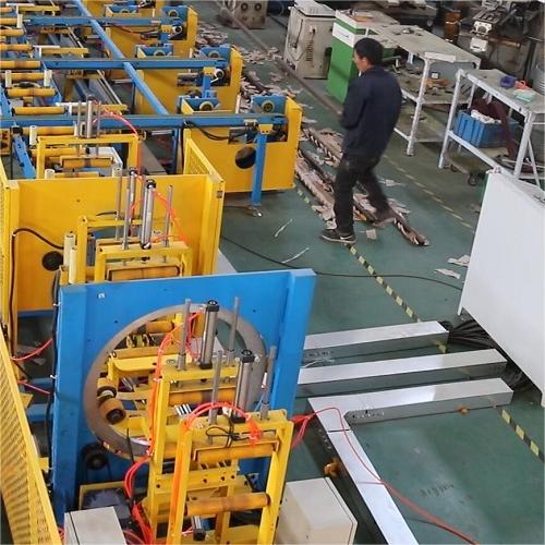 automatic coil packing line & Steel tube packing line